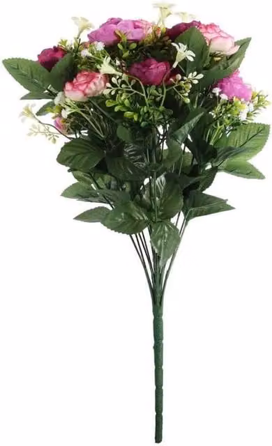 KDMD Mixed Purple and Pink Ranunculus Bush, 18 Stems