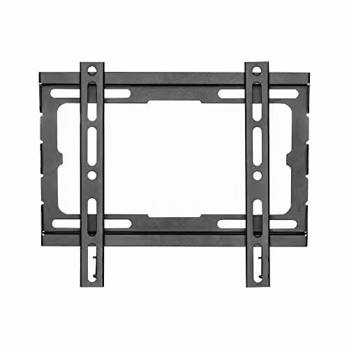 Mitchell & Brown JB-22-43FL Slim Design Flat TV Bracket for 23-43 inch Screens in Silver or Black – 1