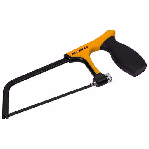 Roughneck ROU34310 R6H Junior Hacksaw, 24T, Yellow
