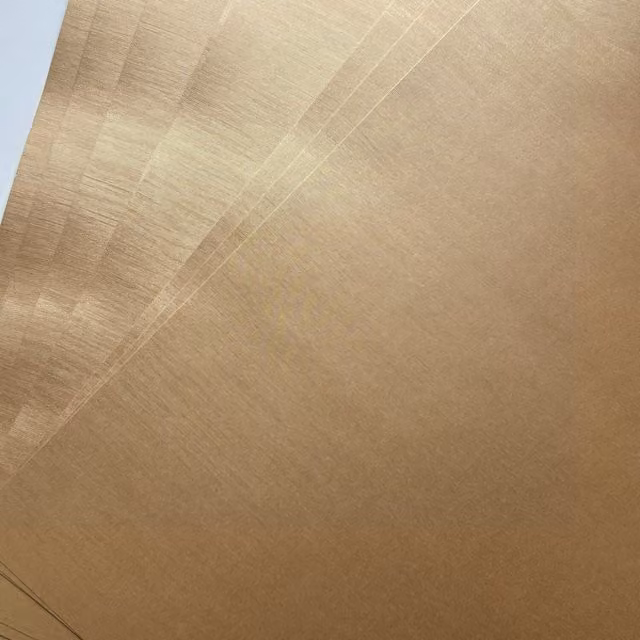 Syntego Pack of 20 Sheets A4 Metallic Satin Silk Paper in White Gold, Beige and Gold