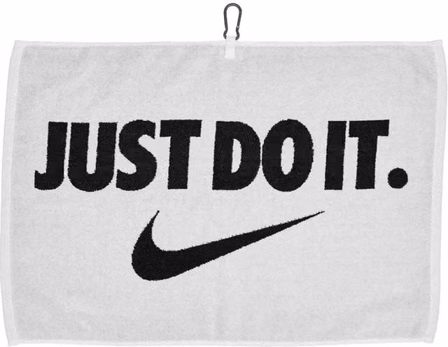 Nike Performance Golf Towel in White