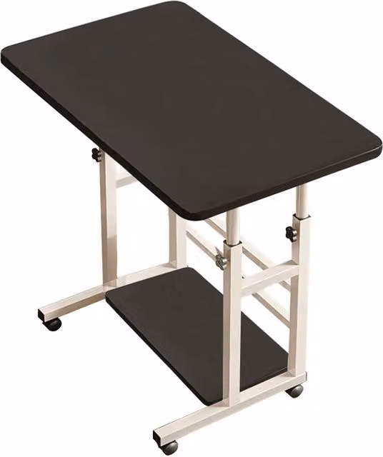 Kidkid Height Adjustable Mobile Table in Black