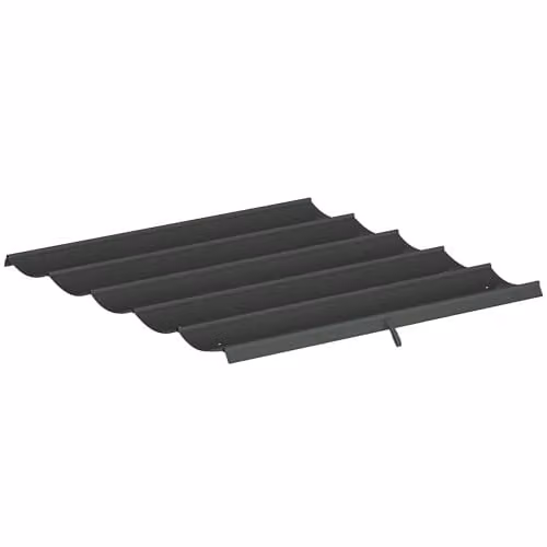 Outsunny Grey Polyester Retractable Pergola Shade Cover Replacement
