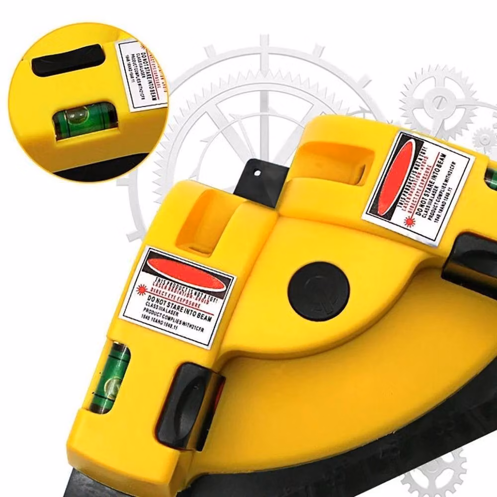 SPETLEK Yellow Right Angle 90 Degree Square Laser Level Tool – 5