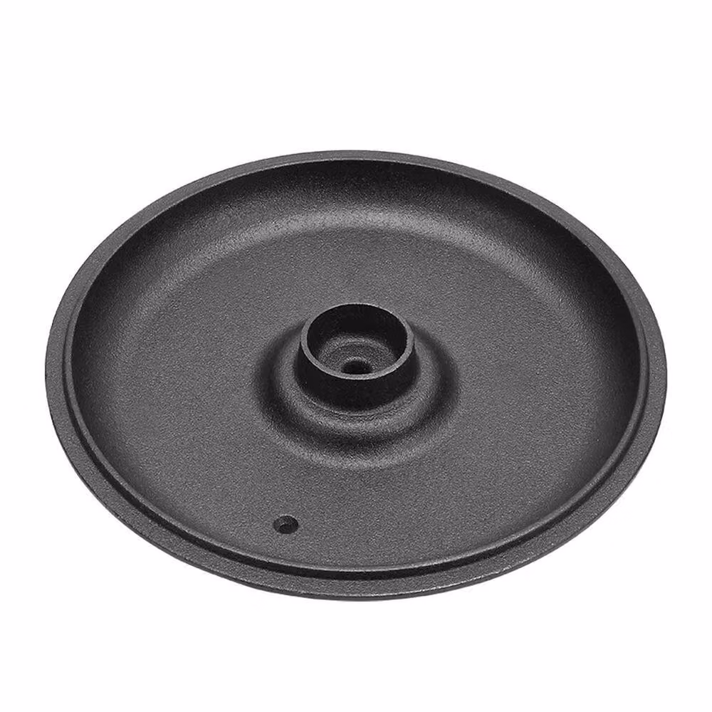 KORVIXA Black Cast Iron Non-Stick Roasted Sweet Potato Pot, Diameter: 25 cm – 4