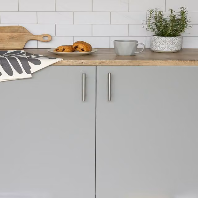 d-c-fix Matt Grey Self-adhesive Vinyl Film for Doors and Furniture, W: 45 cm, L: 15 m