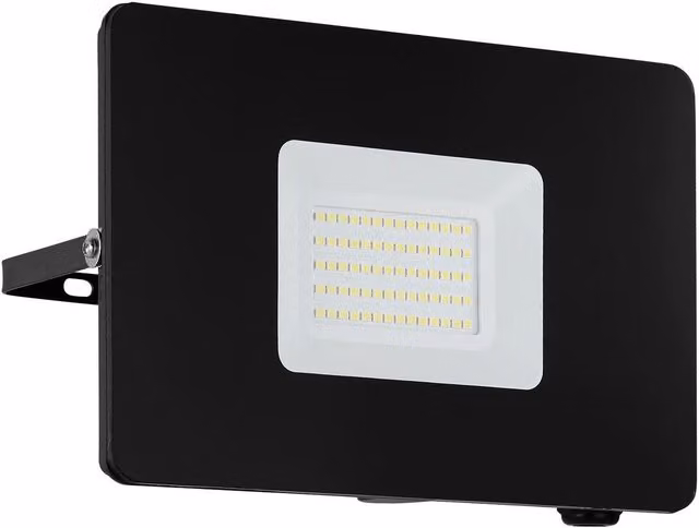 Loops 50W Adjustable LED Outdoor Wall Floodlight in Black Aluminium, IP65 Rated – 1