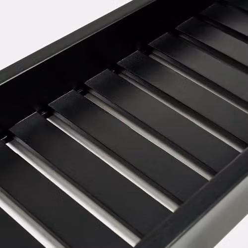 OHS Black Bamboo Wooden Bath Tray and Bathtub Caddy – 5