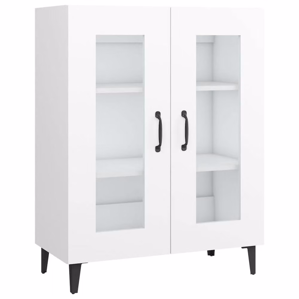 Berkfield Home Modern White Sideboard W/D/H: 69.5 x 34 x 90 cm – 2