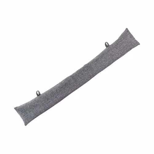 Nicola Spring Herringbone Draught Excluder, Grey