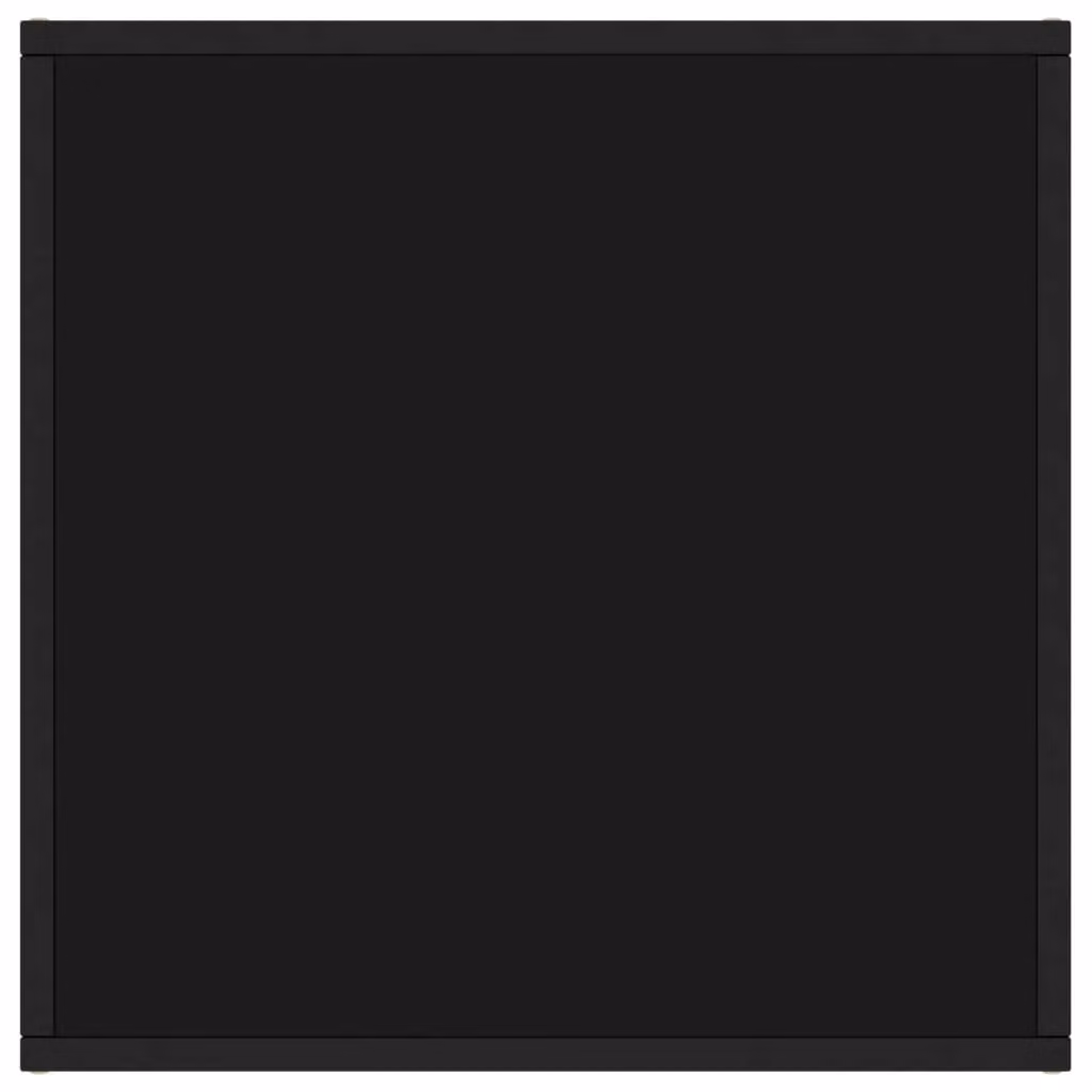 Berkfield Home Modern Black Glass Coffee Table, W/D/H: 60 x 60 x 35 cm – 3