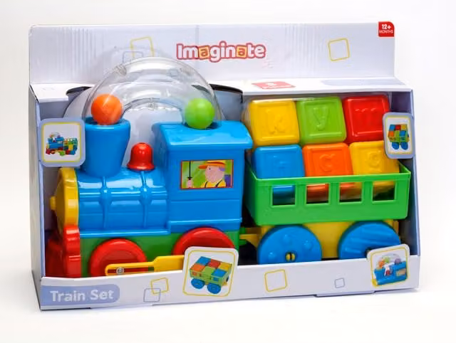 Imaginate Alphabet Learning Train Playset, Multicolour