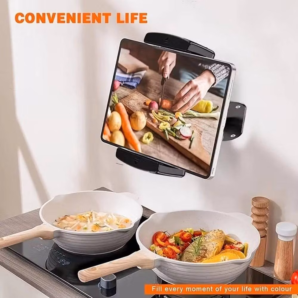 FLAVORA Tablet and iPad Wall Mount Holder in Black – 6