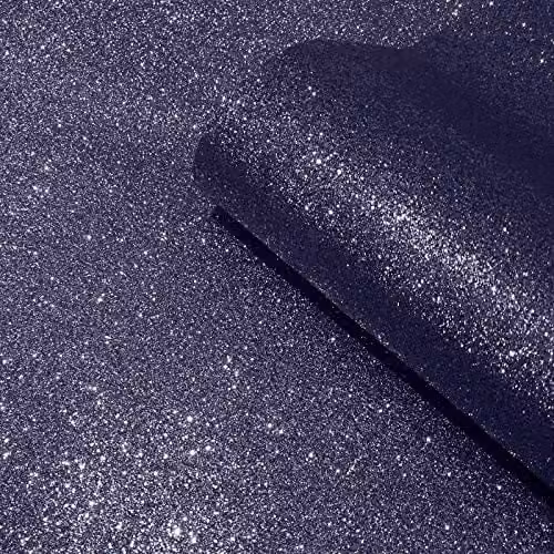 Ugépa Oriah Bling Midnight Blue Abstract Non-Woven Wallpaper Roll