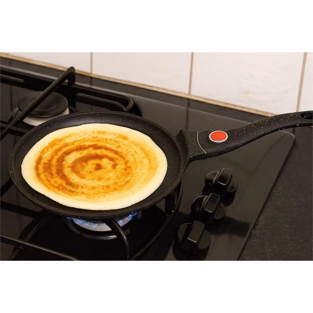 Nordara UCCLIFE Non-Stick Induction Crepe Pan in Black with Removable Handle – 3