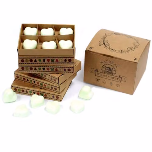 KDMD Apple Spice Wax Melts, Box of 6, Green – 1
