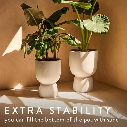 elho Amber Coupe 41 Planter, Beige – 4