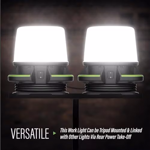Lighthouse Pro Ball 360 LED Site Light, 5500 Lumens, 50W, White – 5