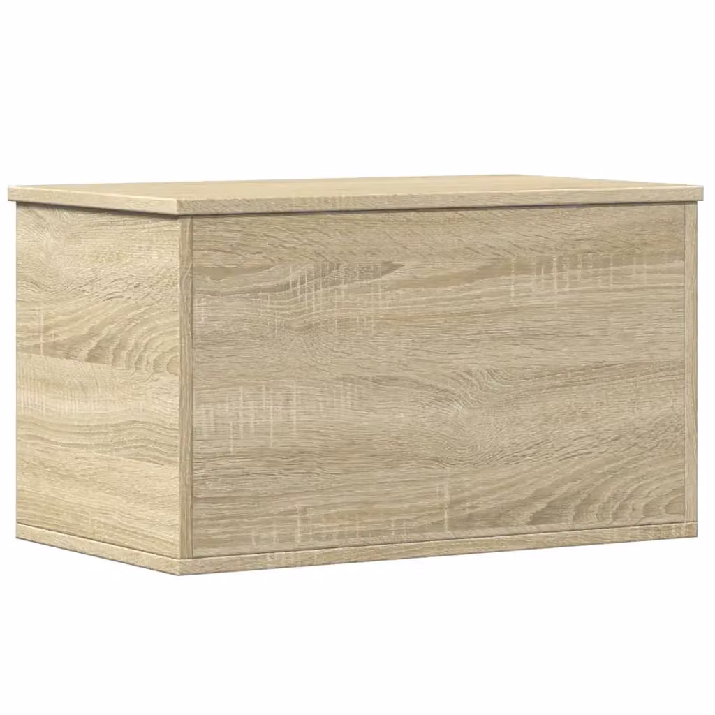 Berkfield Home Sonoma Oak Storage Box in Brown, W/D/H: 60 x 35 x 35 cm – 2