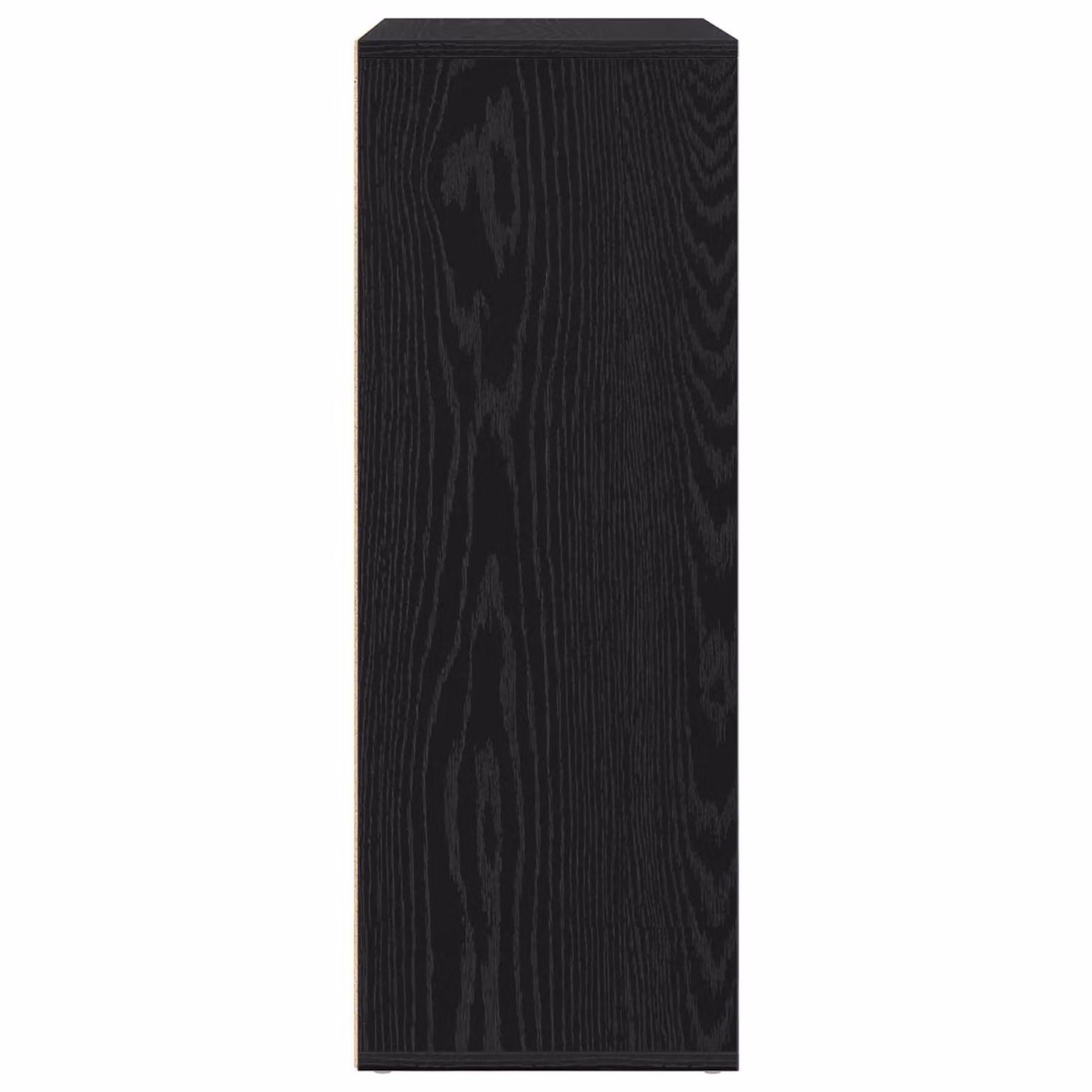 Berkfield Home Modern Black Oak Sideboard in Engineered Wood W/D/H: 60 x 31 x 84 cm – 3