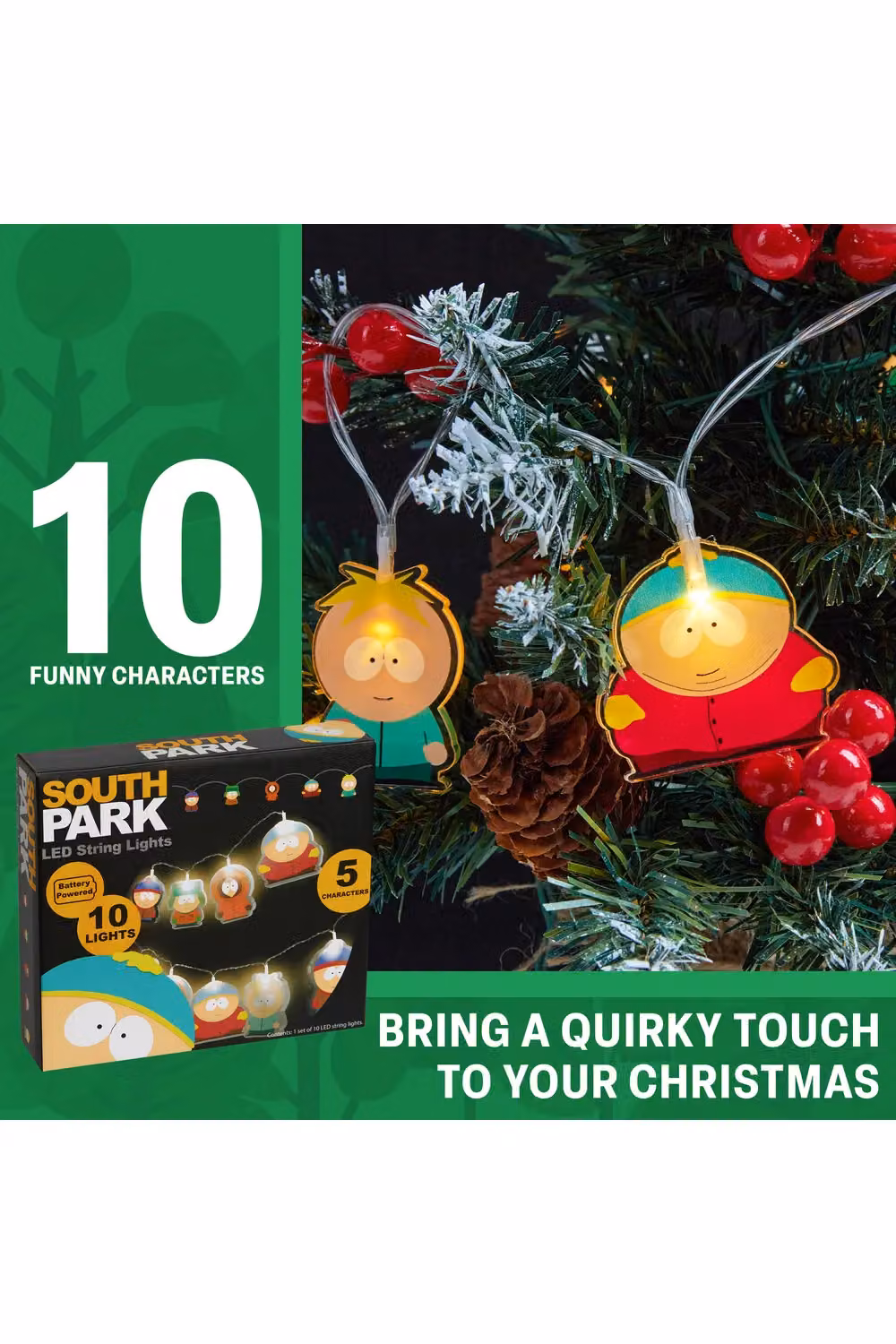 South Park Multicolour Christmas String Lights – 2
