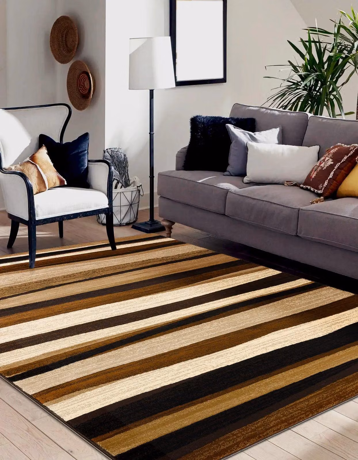 RugsX Vintage Royal Rug in Beige and Multicolour, W: 250 cm, D: 350 cm – 4