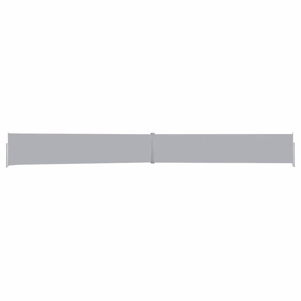 Berkfield Home Patio Retractable Side Awning in Anthracite Black, W/H: 1200 x 140 cm – 2