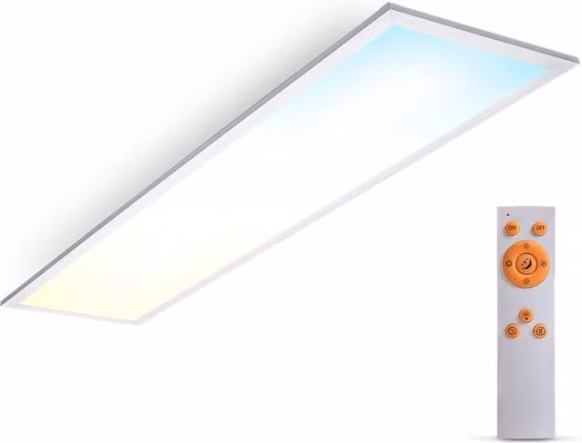 B.K.Licht White 24W CCT LED Ceiling Panel with Remote Control and Dimming Function – 1