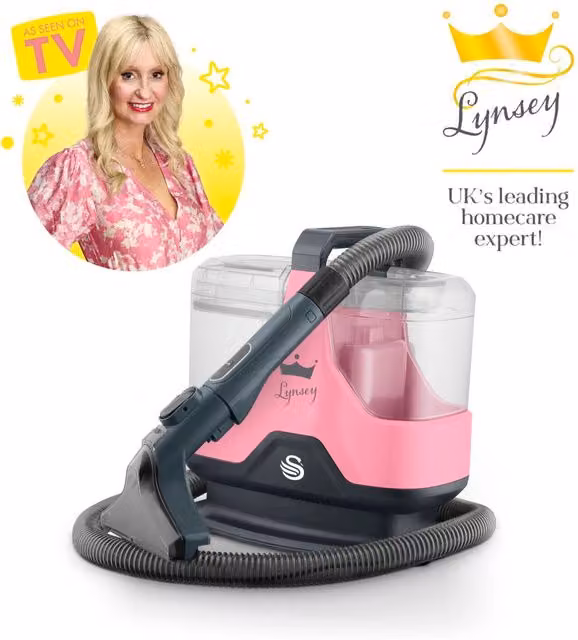 Swan 1.3 Litre Spot Cleaner in Pink