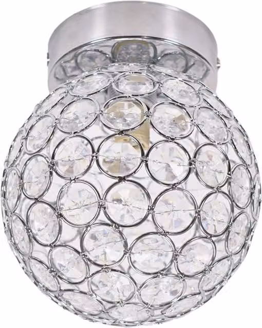 ValueLights Ella Chrome Ceiling Light Fitting