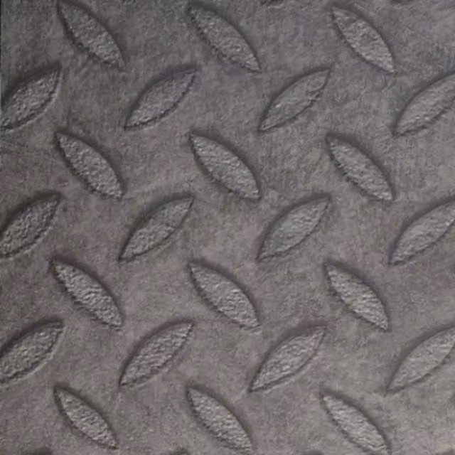 Komscape Red and Grey Vinyl Flooring
