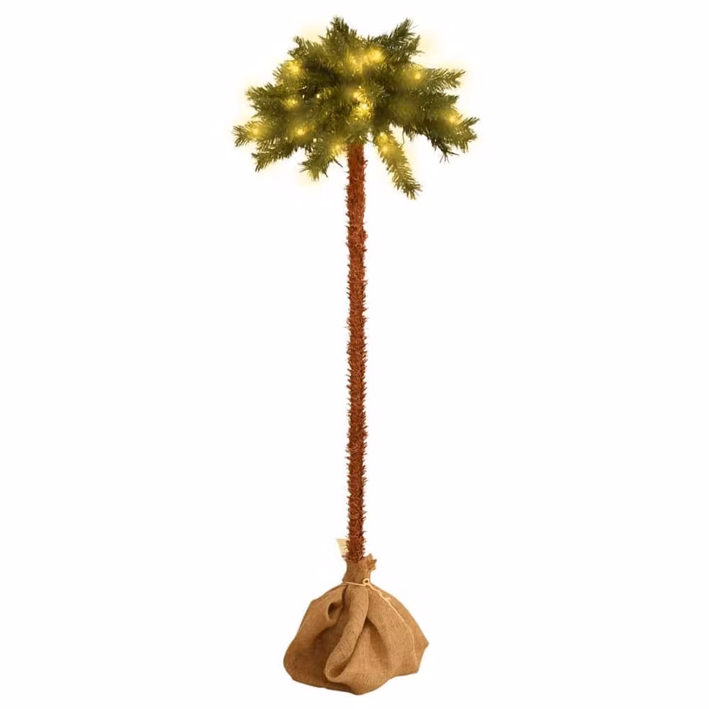 Berkfield Home Green Christmas Tree with LEDs, Height: 120 cm – 2