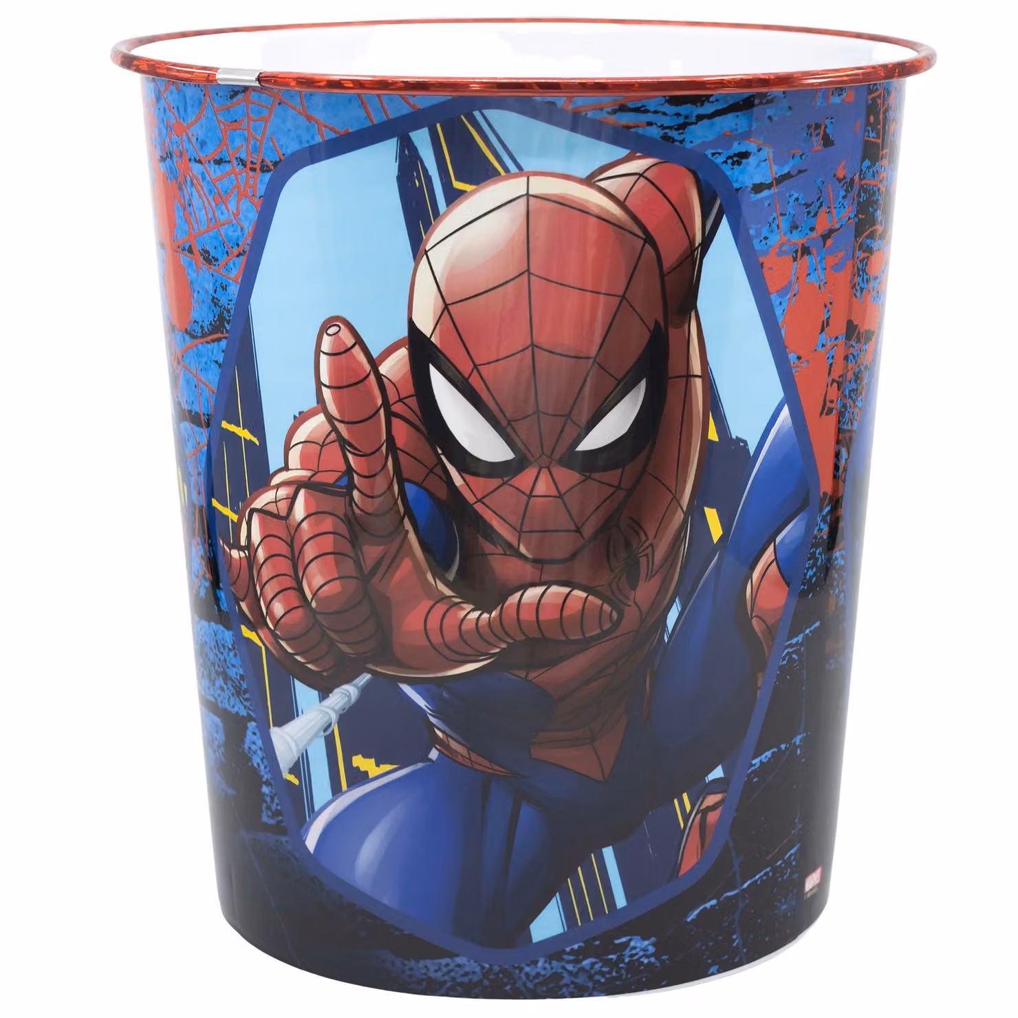 Spider Man Set of 2 Blue Waste Bins for Paper – 2