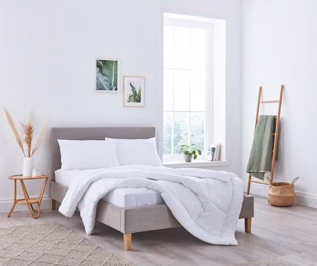 Martex Eco Pure Recycled Microfibre Polyester Fill Duvet, White, Single