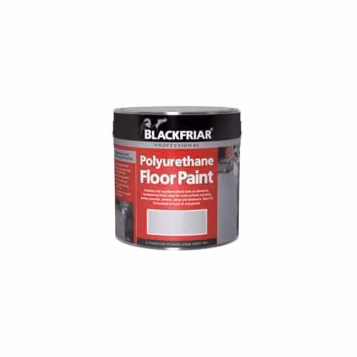 Blackfriar Professional Polyurethane Floor Paint, Dark Grey, 1 ltr