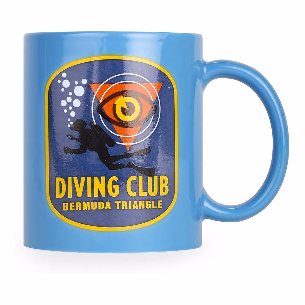 Simpa Bermuda Triangle Diving Club Mug in Blue – 2