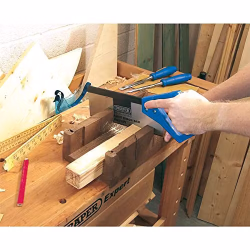 Draper Precision Mitre Box Wood Angle Cutting Guide, Black, W/D/H: 360 x 165 x 90 mm – 2