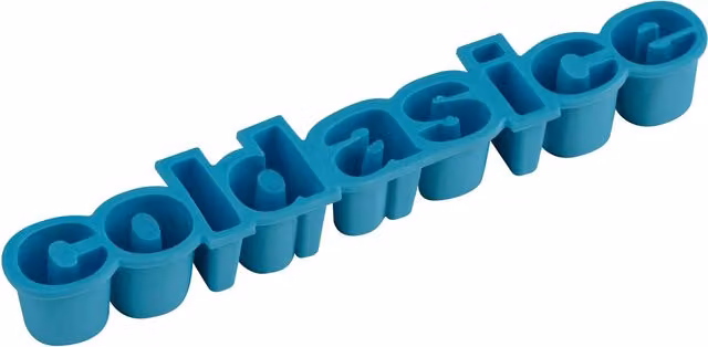 Orsina Cold As Ice Lettered Ice Cube Tray in Blue