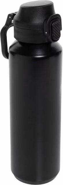 XD Design Lockable Stainless Steel Sports Bottle, Black, 600ml – 1