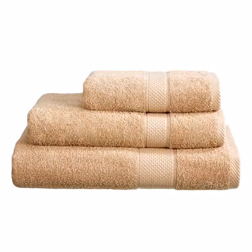Linens Limited Beige Turkish Cotton Hand Towel, W: 90 cm – 2