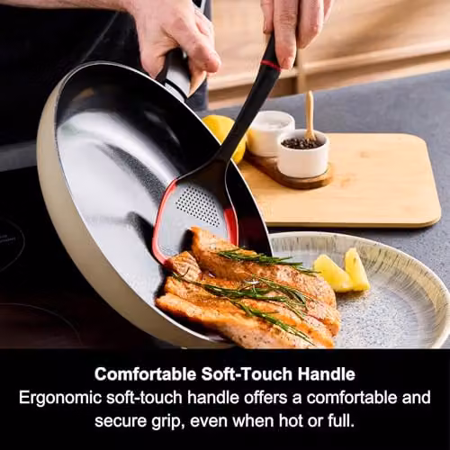 Morphy Richards 28cm Aluminium Frying Pan with Ceramic Coating in Beige – 3