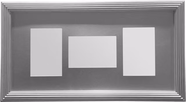 Orsina Maren Silver Multi Photo Frame for 3 Photos