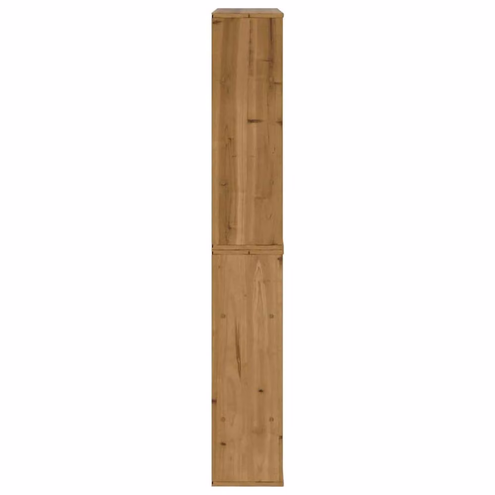 Berkfield Home ODDA Side Cabinets, Set of 4, Brown Solid Pine Wood, W/D/H: 40 x 24 x 79 cm – 3