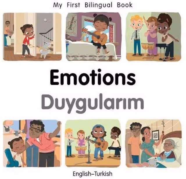 Patricia Billings My First Bilingual Book Emotions English Turkish Multicolour Board Book
