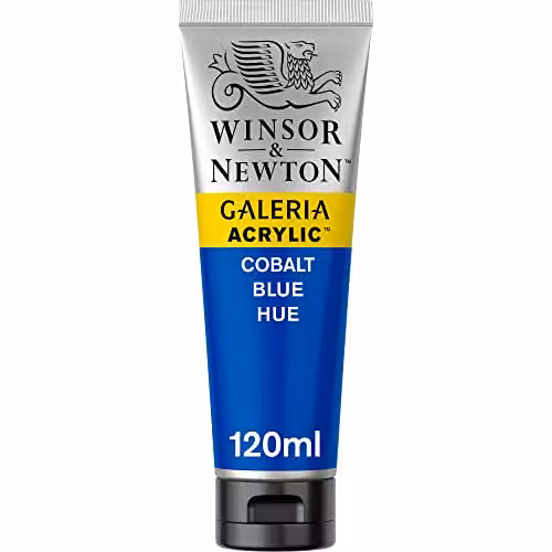 Winsor & Newton Galeria Acrylic Paint, Cobalt Blue, 120ml – 2