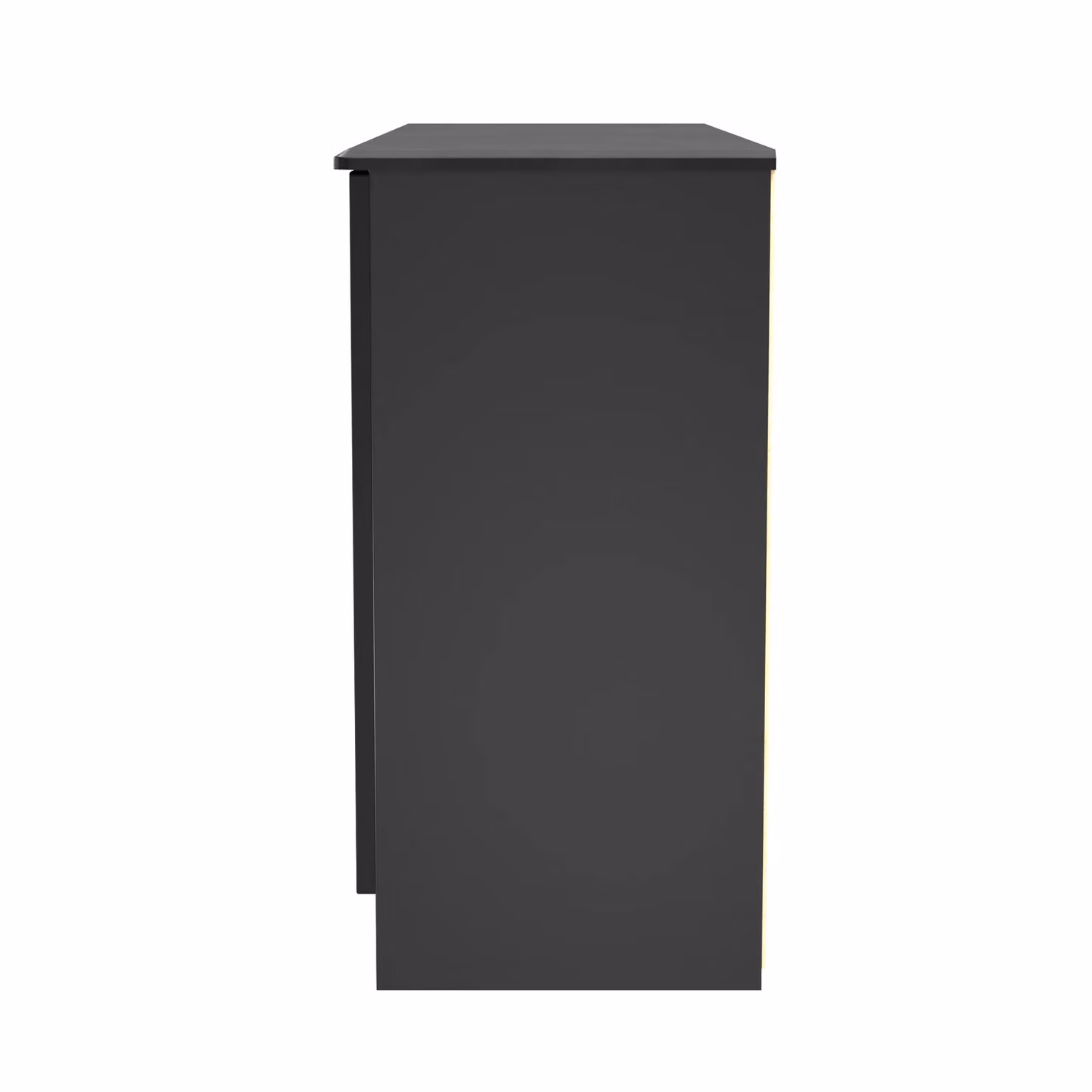 2 U Holborn Ready Assembled 2 Door 3 Drawer Sideboard in Black – 3