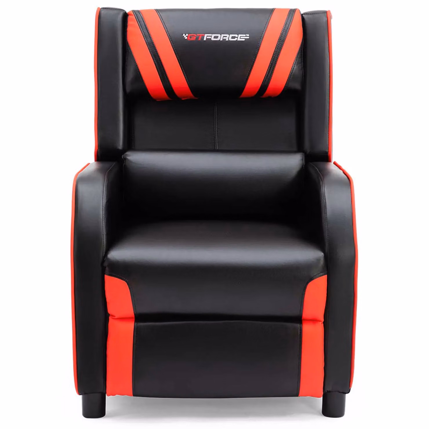 GTForce Ranger S Faux Leather Gaming Recliner Armchair in Red and Black – 3