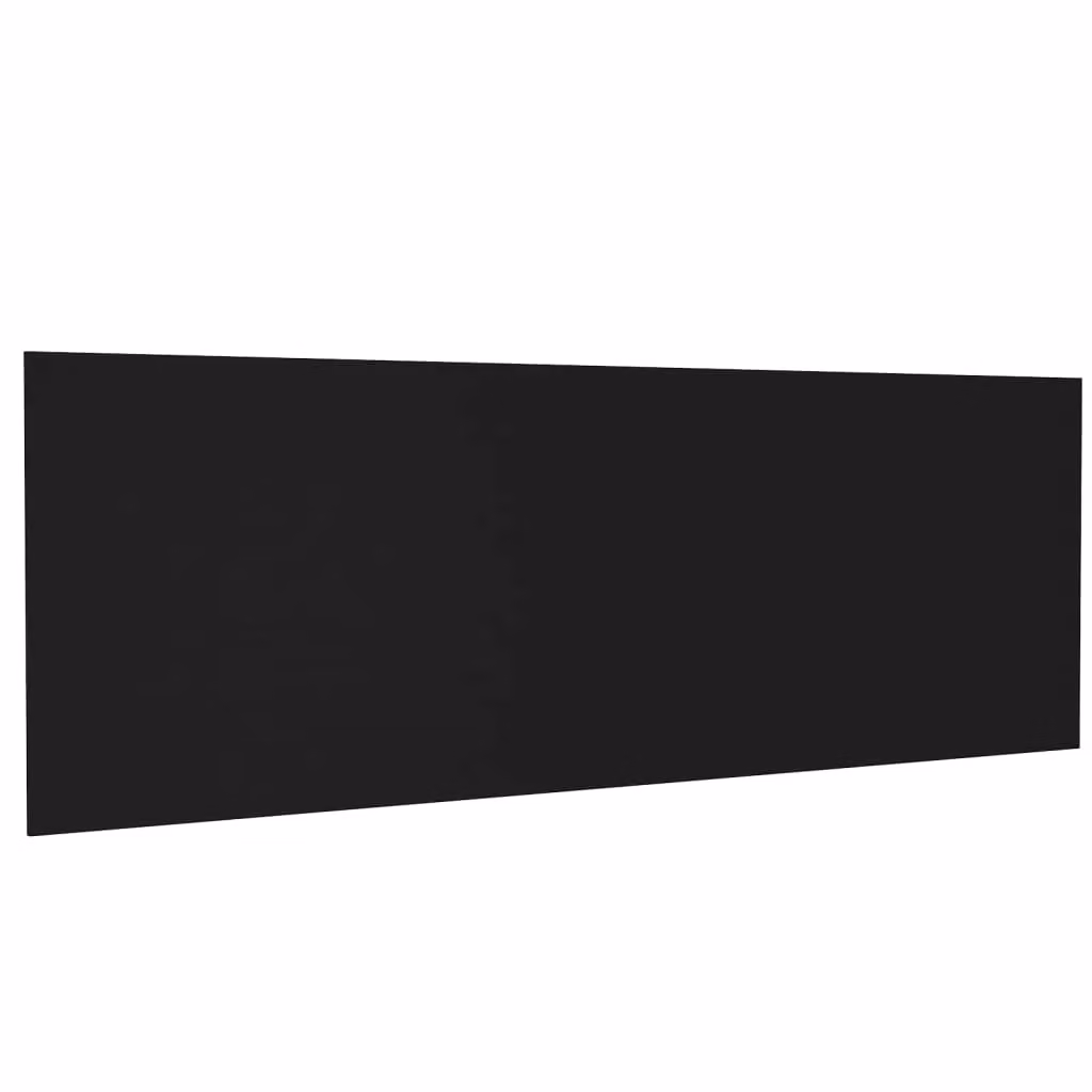 Berkfield Home Classic Wall Headboard in Black, W: 240 cm, D: 1.5 cm, H: 80 cm – 2