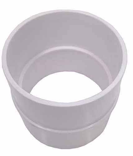 Floplast White Solvent 55mm (2 inch) Waste Pipe Coupling