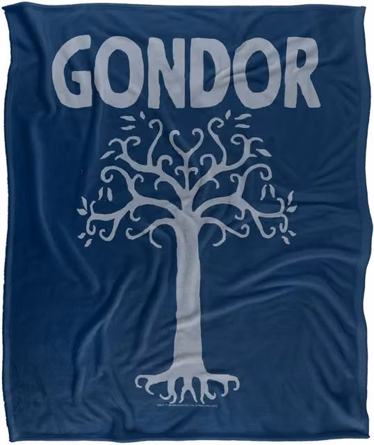 LOGOVISION Lord of the Rings Super Soft Fleece Throw Blanket, Multicolour, W/D/H: 152 x 127 cm – 1
